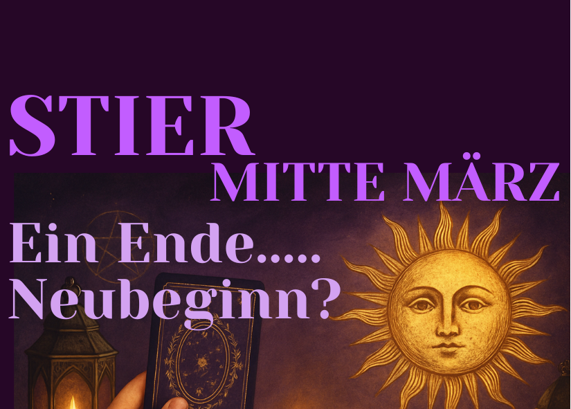 Stier Mitte März