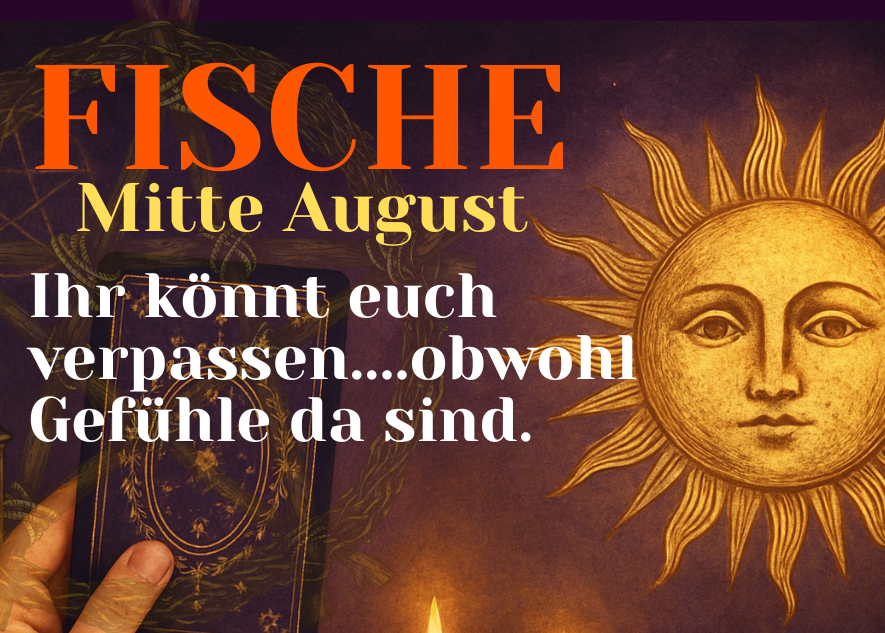 Fische Mitte August