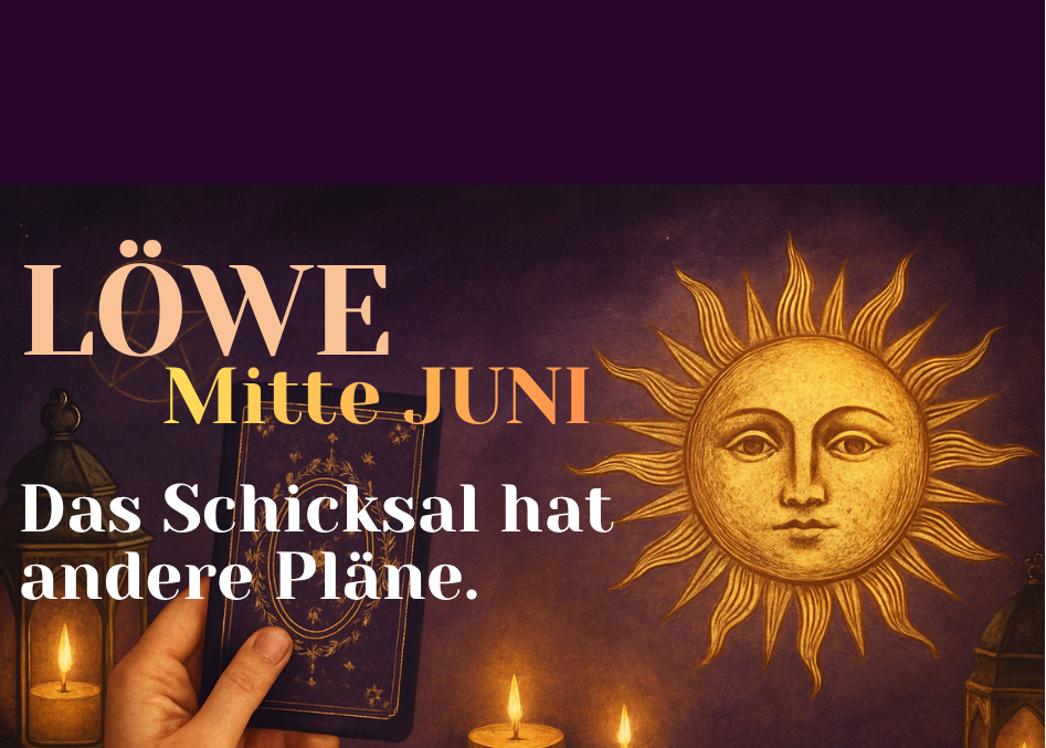 Löwe Mitte Juni