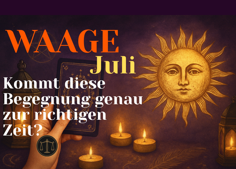 Waage Juli Monatslegung