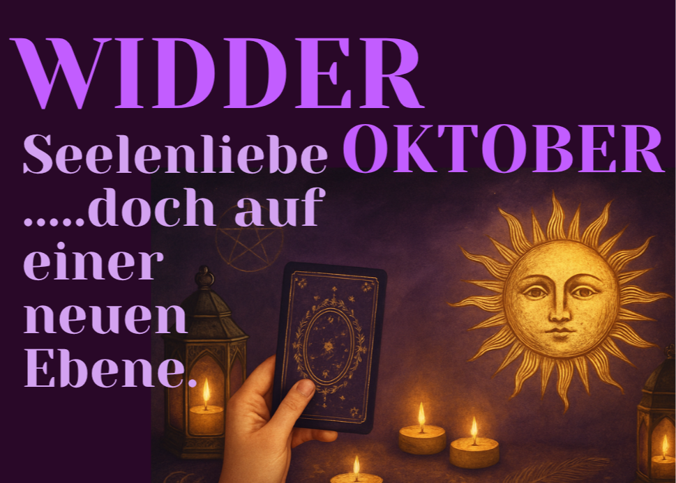 Monatslegung Widder Oktober