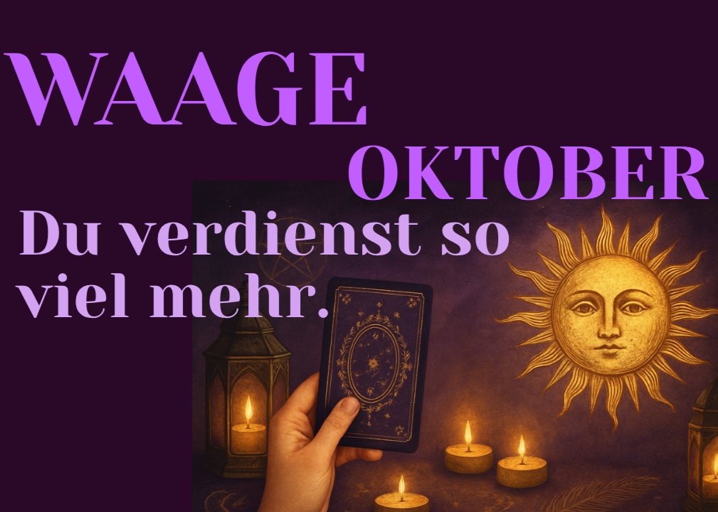 Monatslegung Oktober Waage