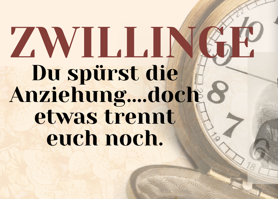 Zwillinge 10.-16.August Wochenbotschaft