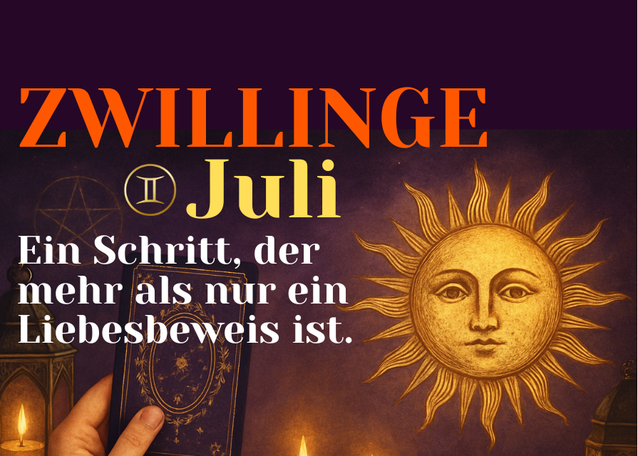 Zwillinge Juli Monatslegung