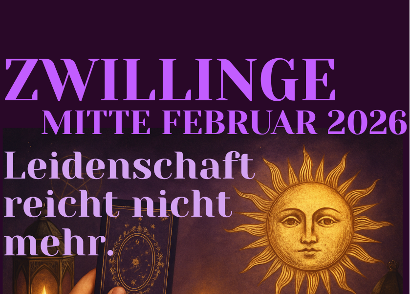Zwillinge Mitte Februar