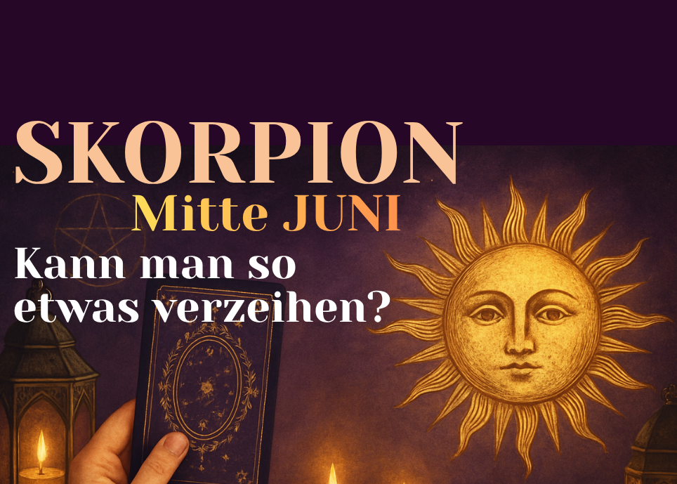 Skorpion Mitte Juni