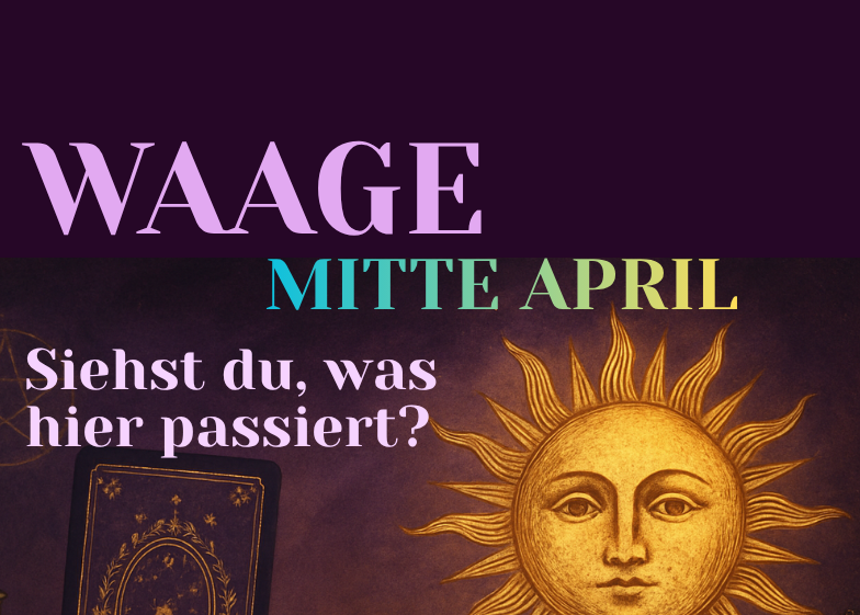 Waage Mitte April