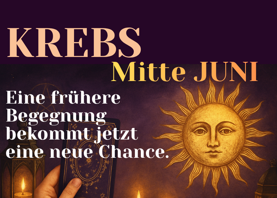Krebs Mitte Juni