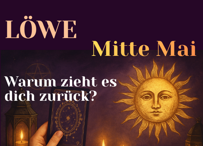 Löwe Mitte Mai