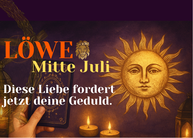 Löwe Mitte Juli
