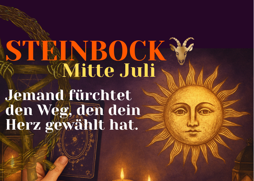 Steinbock Mitte Juli