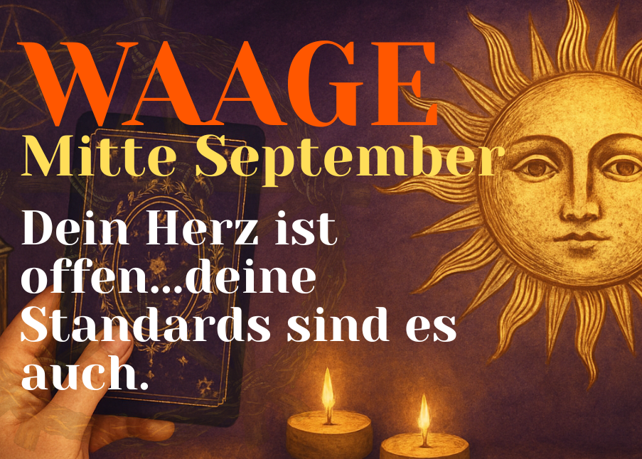 Waage Mitte September
