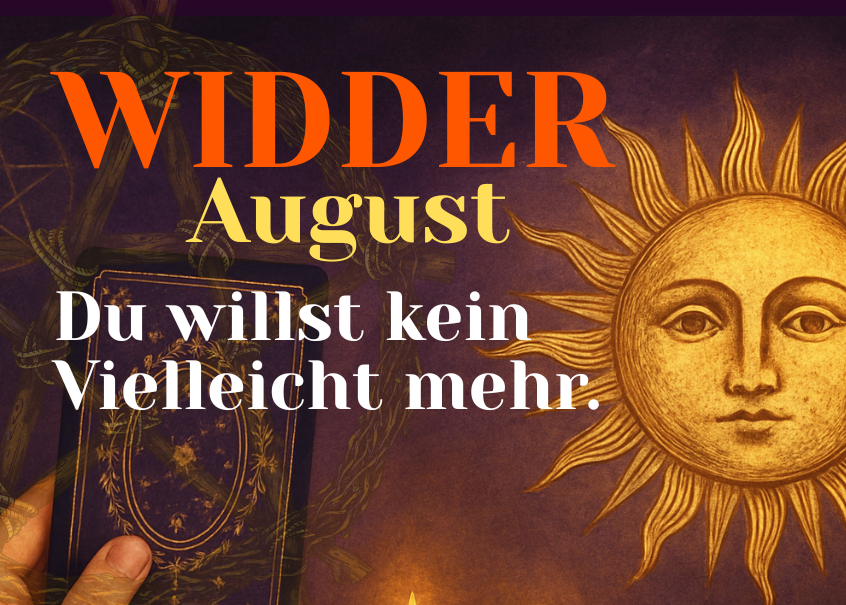Widder August 2026