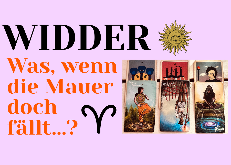 Widder 12.-18.Oktober Wochenbotschaft