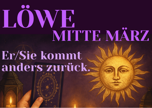 Löwe Mitte März