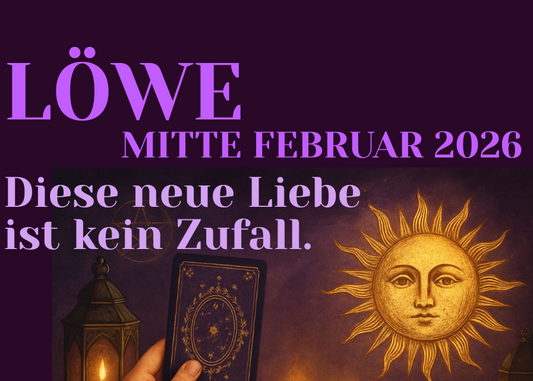 Löwe Mitte Februar