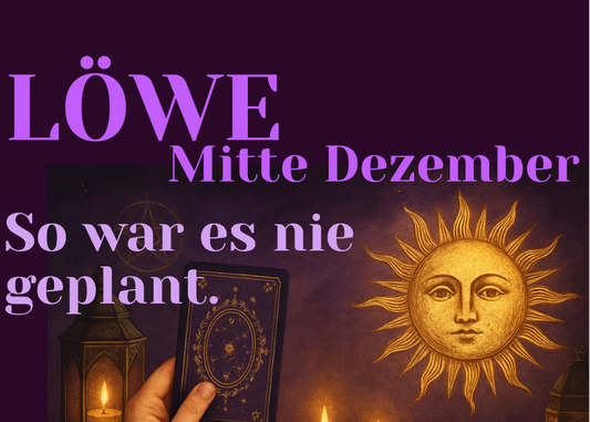 Löwe Mitte Dezember
