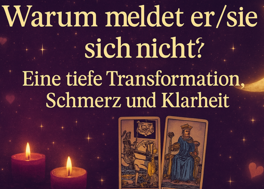 Warum meldet er/sie sich nicht? Neumond im Löwen