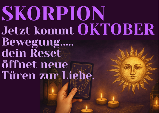 Monatslegung Oktober Skorpion