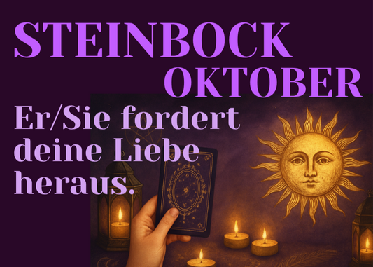 Monatslegung Steinbock Oktober