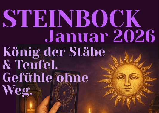 Steinbock Januar 2026 Monatslegung