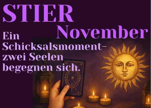 Stier November Monatslegung