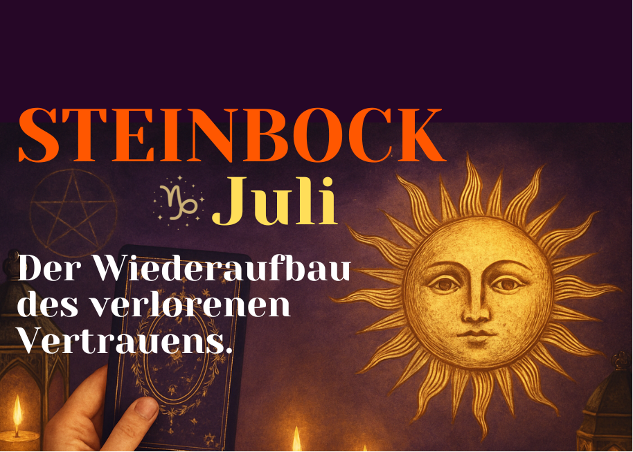 Steinbock Juli Monatslegung