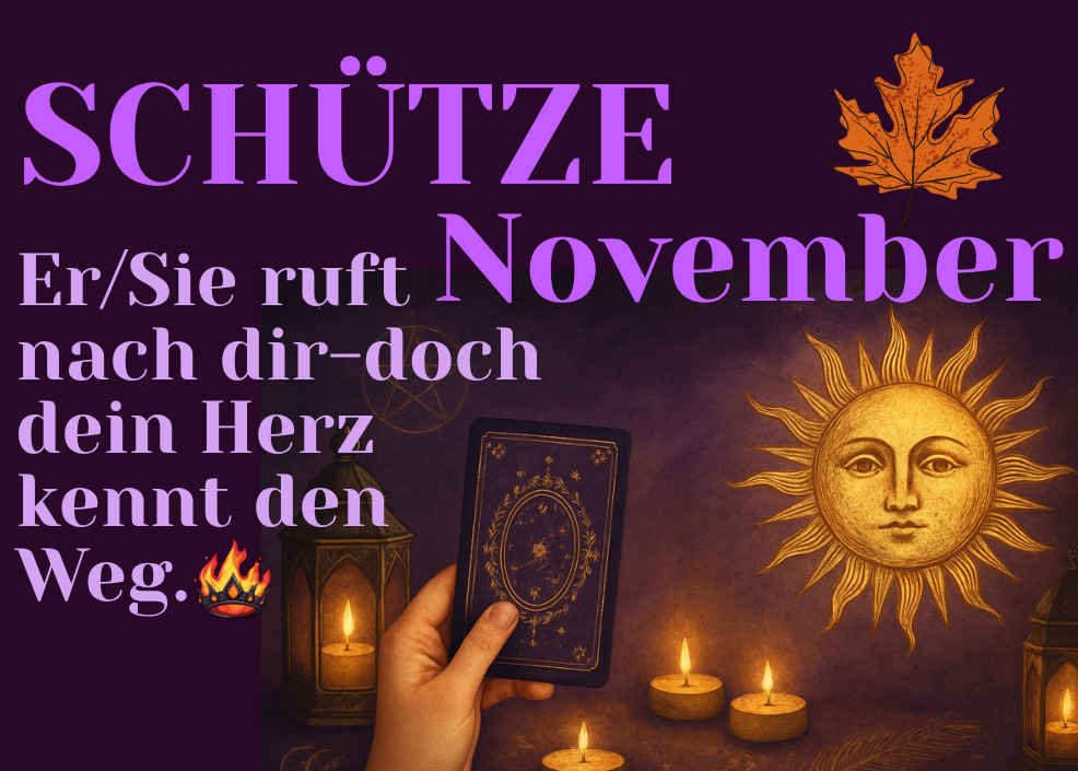 Schütze November Monatslegung