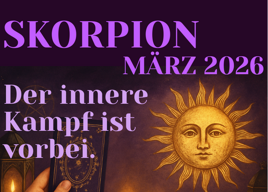 Skorpion März Monatslegung