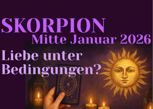 Skorpion Mitte Januar