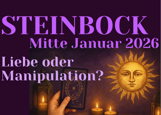 Steinbock Mitte Januar