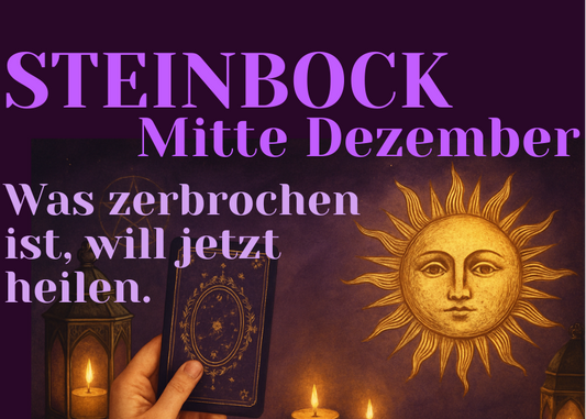 Steinbock Mitte Dezember