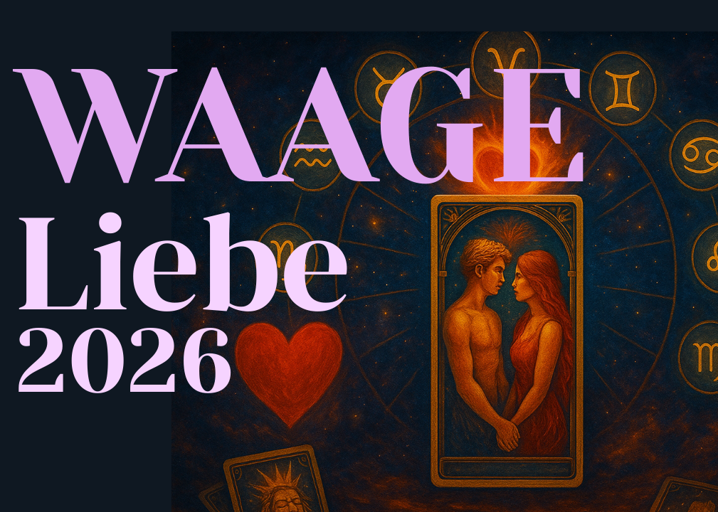 Waage Liebe 2026 Jahreslegung