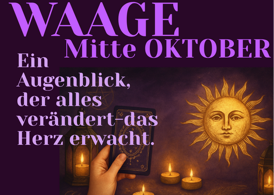 Waage Mitte Oktober