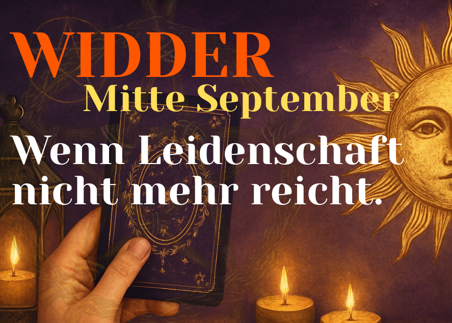 Widder Mitte September
