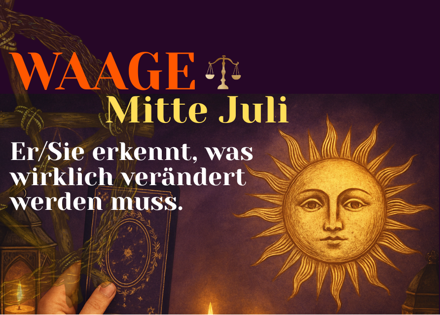 Waage Mitte Juli