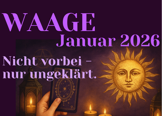 Waage Januar 2026 Monatslegung