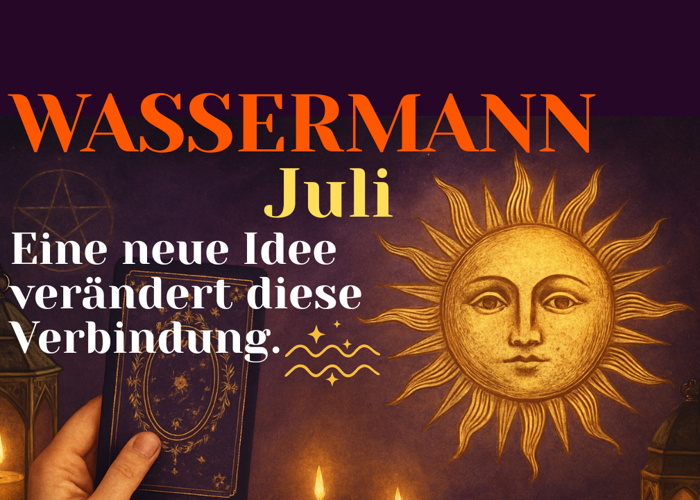 Wassermann Juli Monatlegung