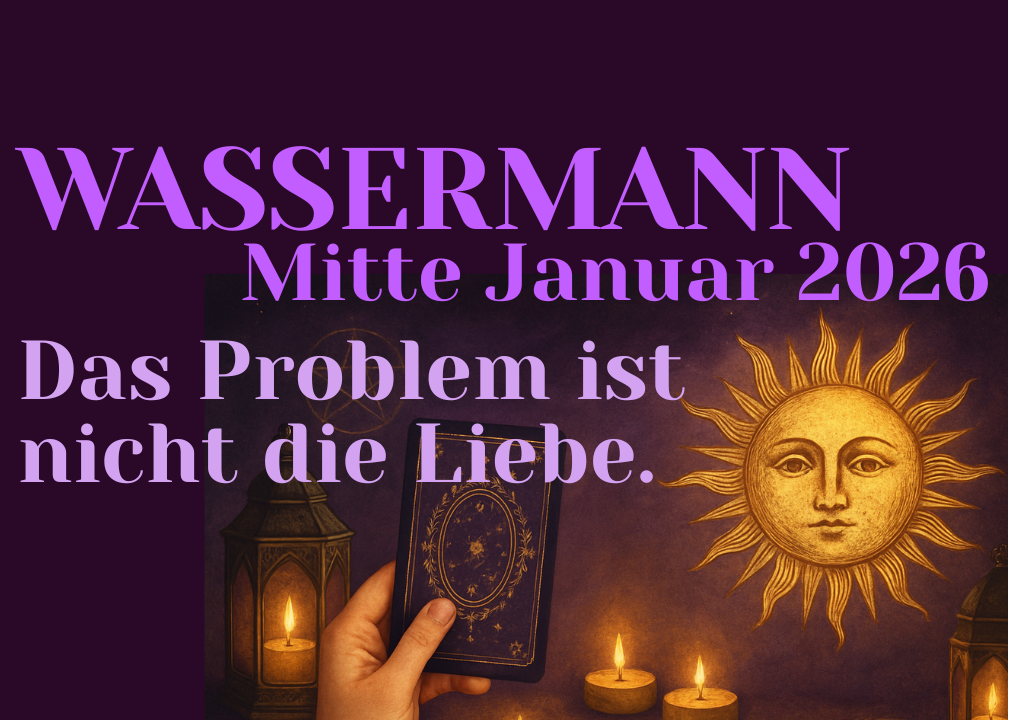 Wassermann Mitte Januar