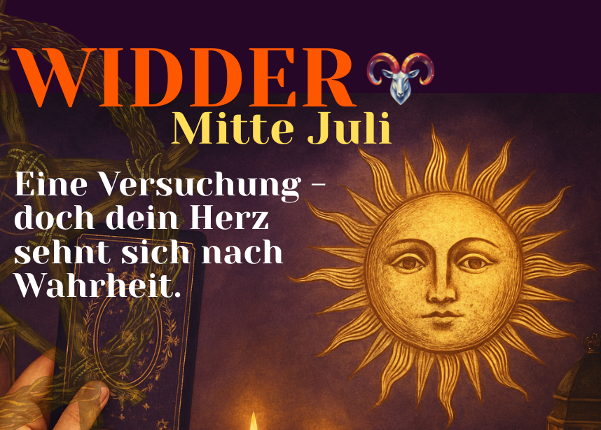 Widder Mitte Juli