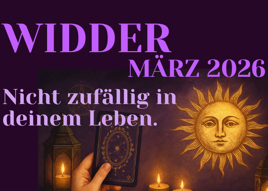 Widder März Monatslegung