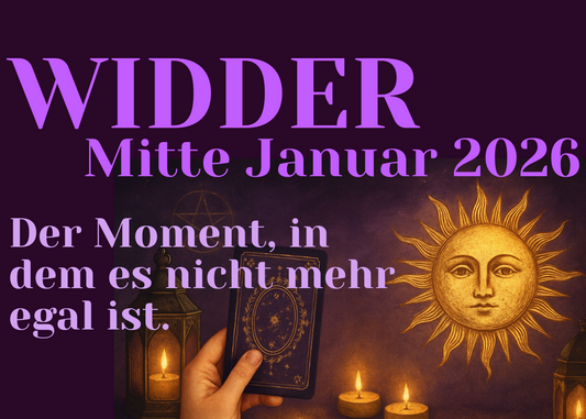 Widder Mitte Januar