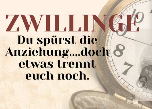 Zwillinge 10.-16.August Wochenbotschaft