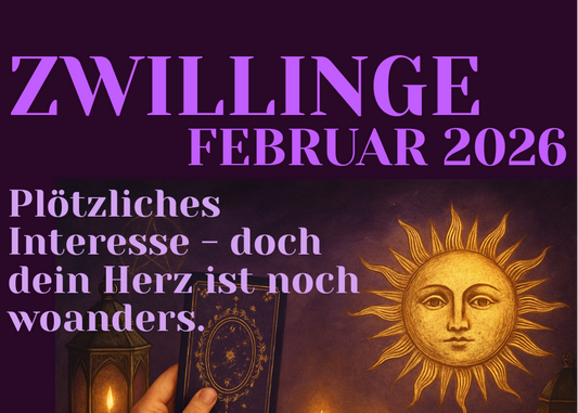 Zwillinge Februar Monatslegung