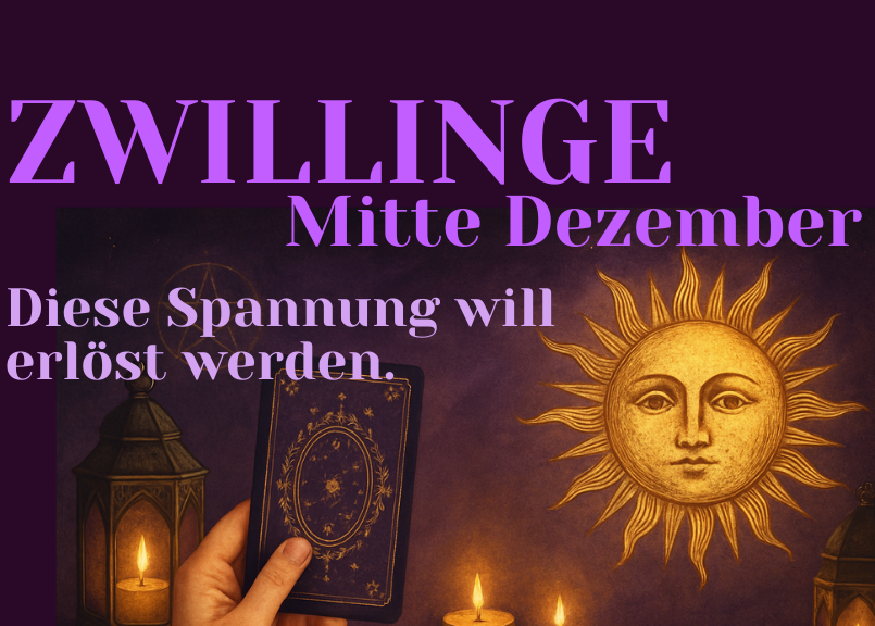 Zwillinge Mitte Dezember