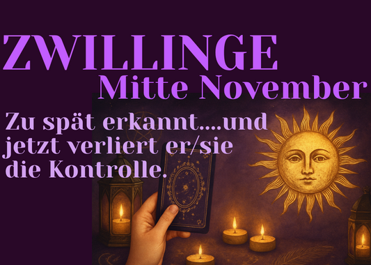 Zwillinge Mitte November