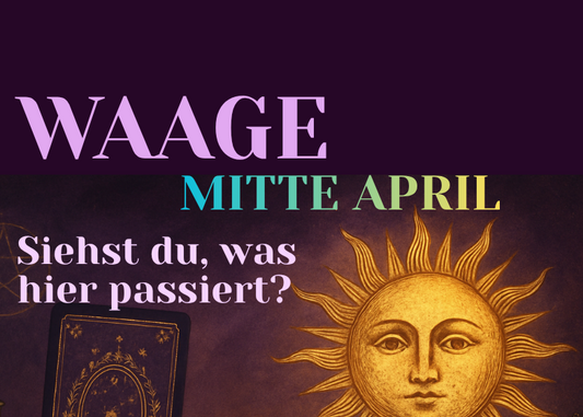 Waage Mitte April