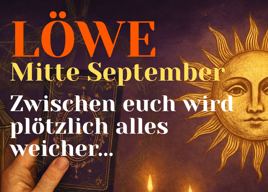 Löwe Mitte September