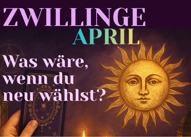 Zwillinge April 2026