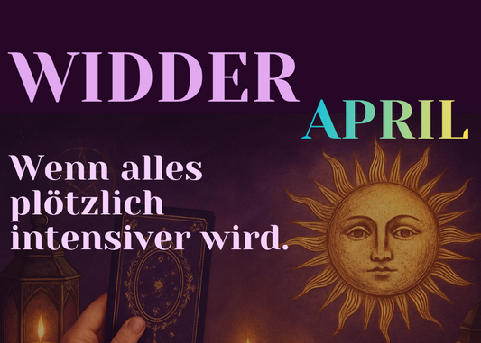 Widder April 2026 Monatslegung